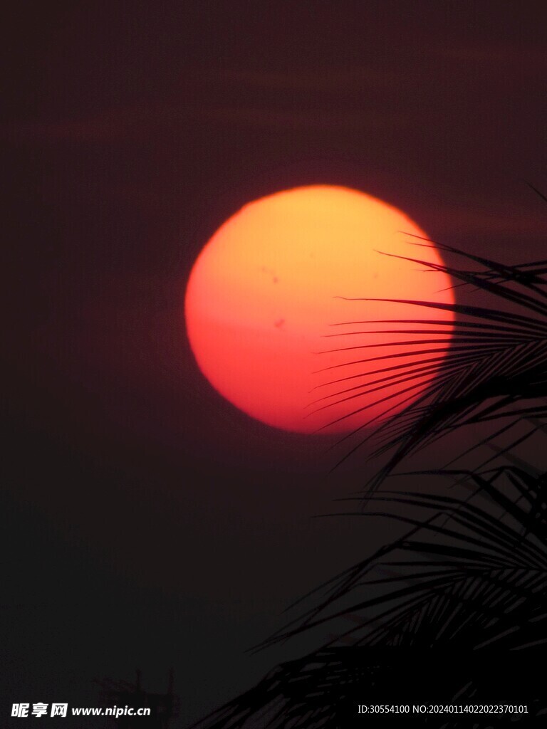 日出日落夕阳西下图片