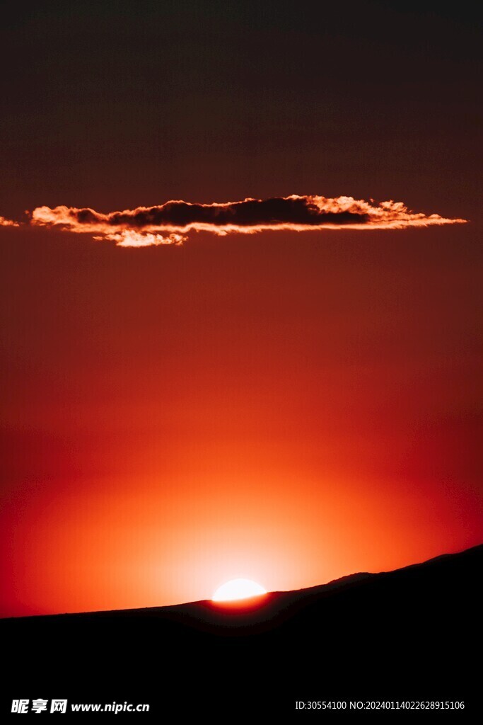 日出日落夕阳西下图片