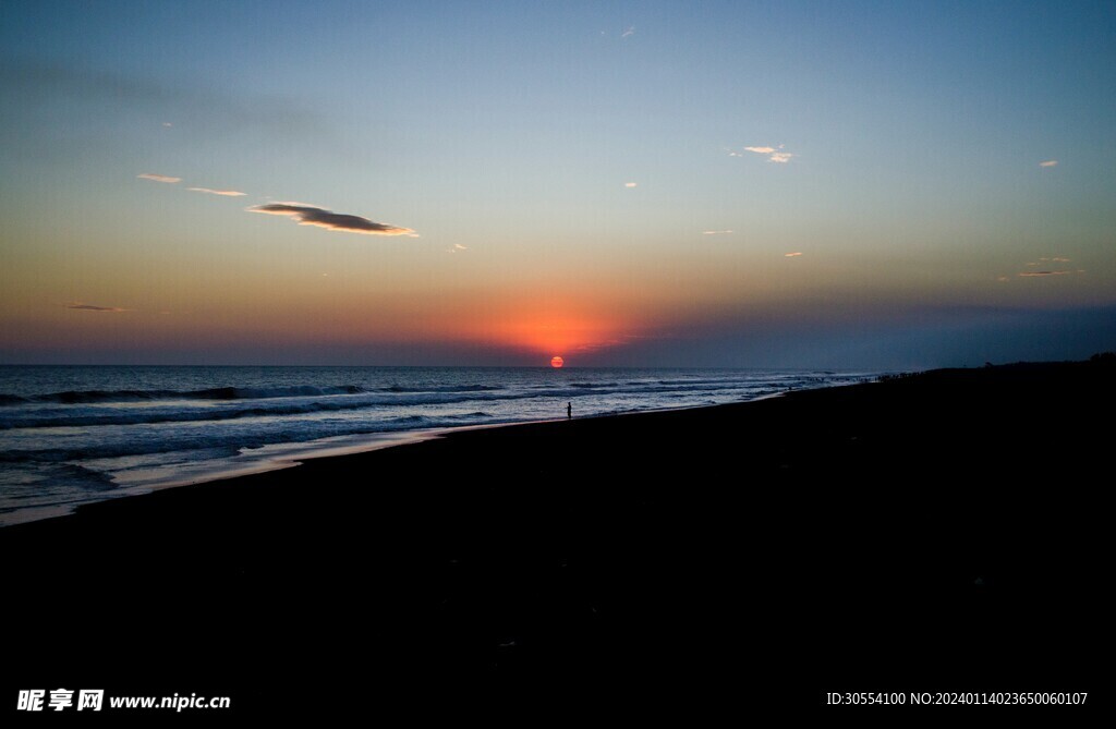 日落夕阳图片
