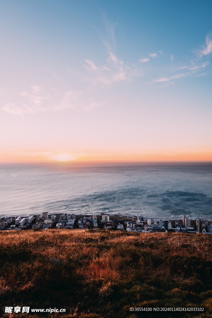 沙滩 海湾 风景图片