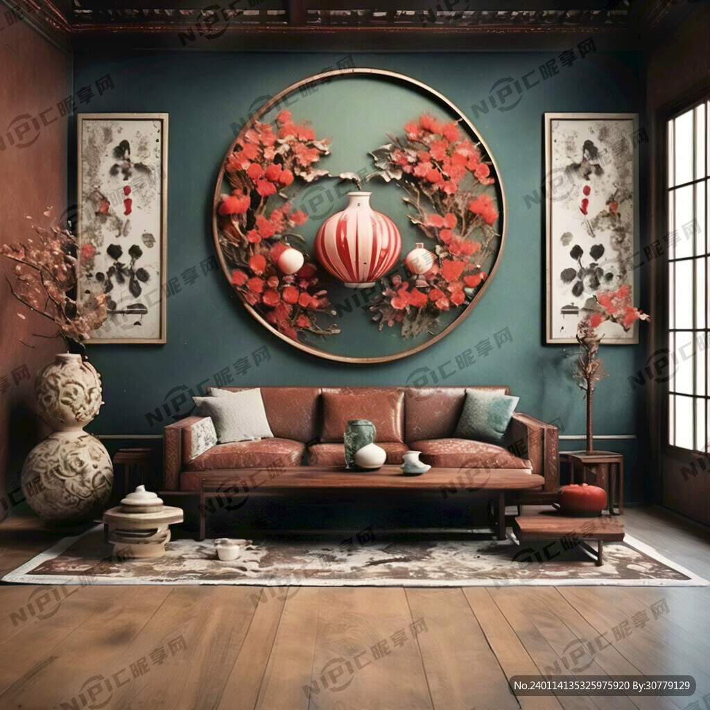 生成新年照片墙模版