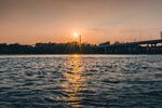 夕阳晚霞图片