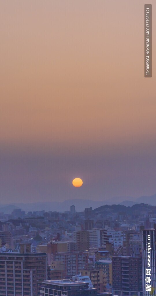 夕阳晚霞图片