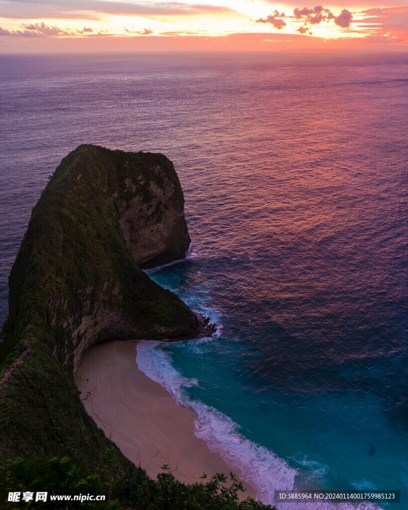 夕阳晚霞图片