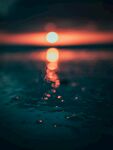 夕阳落日图片