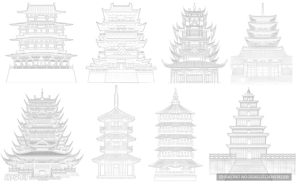 中式建筑图片