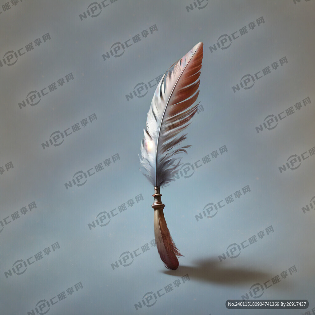 单独一根梦幻羽毛