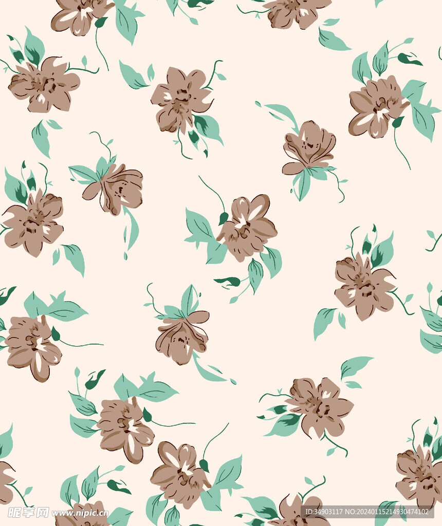 手绘花
