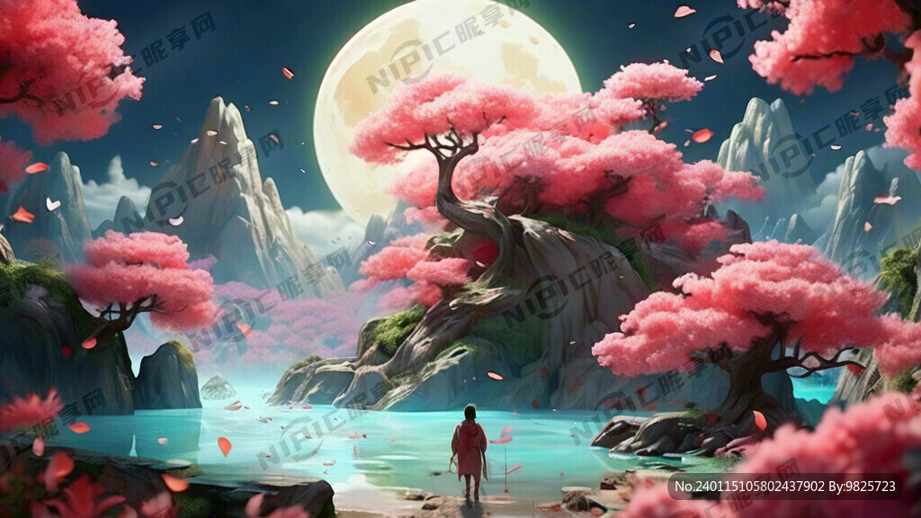 游戏梦幻唯美新中式风景 超高清