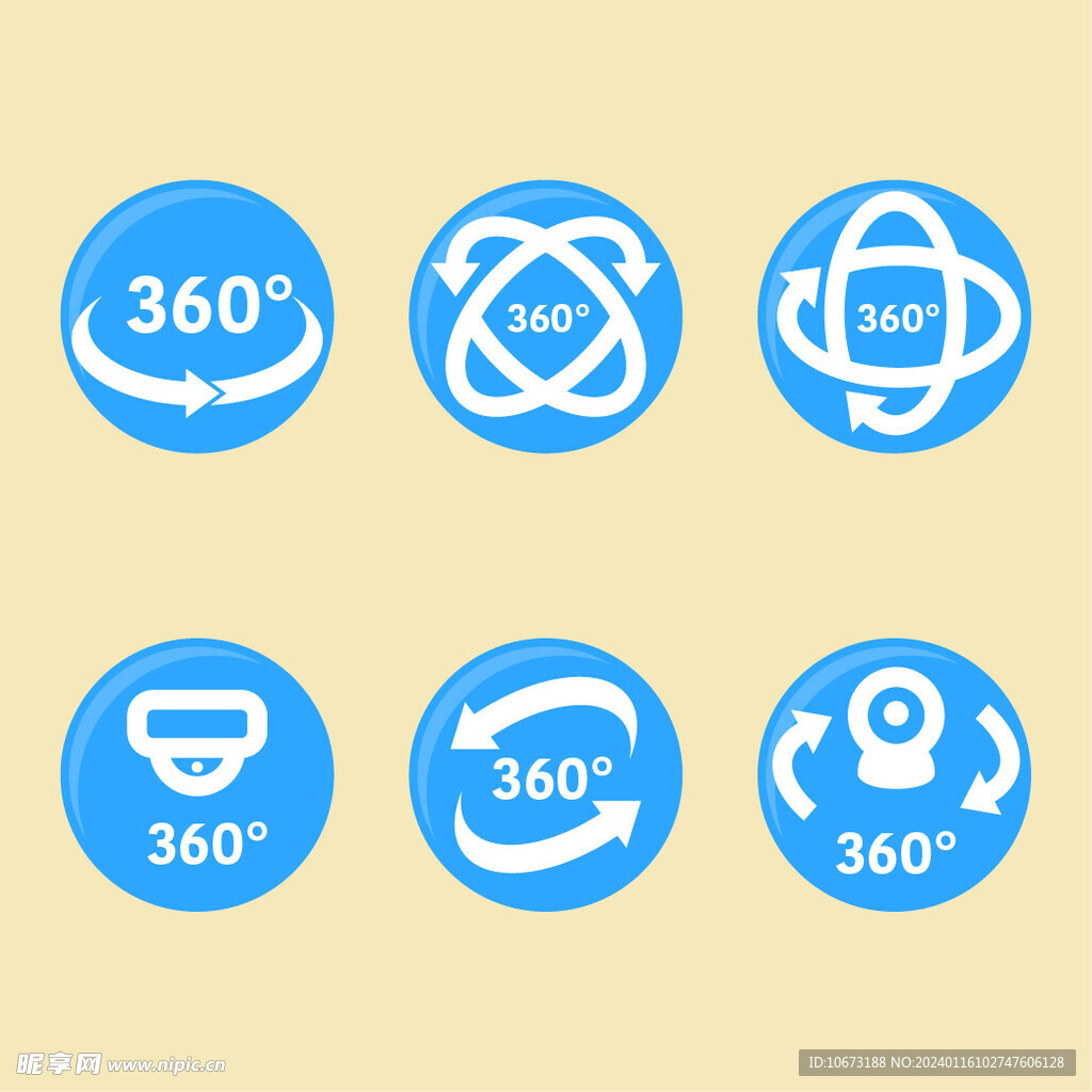360度标签