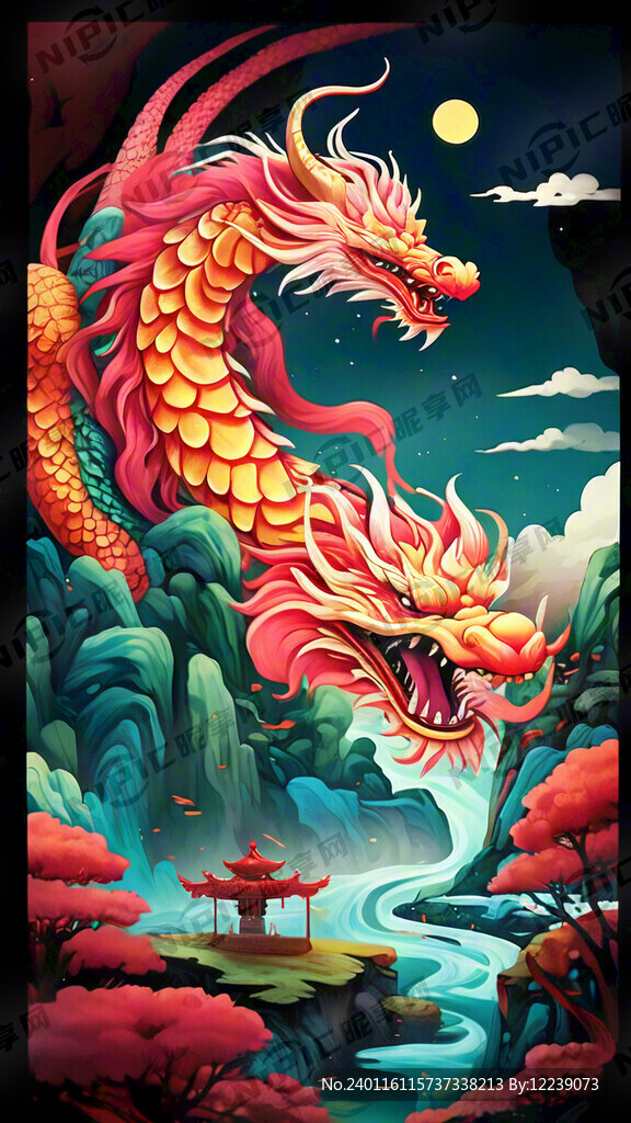 2024年龙年海报