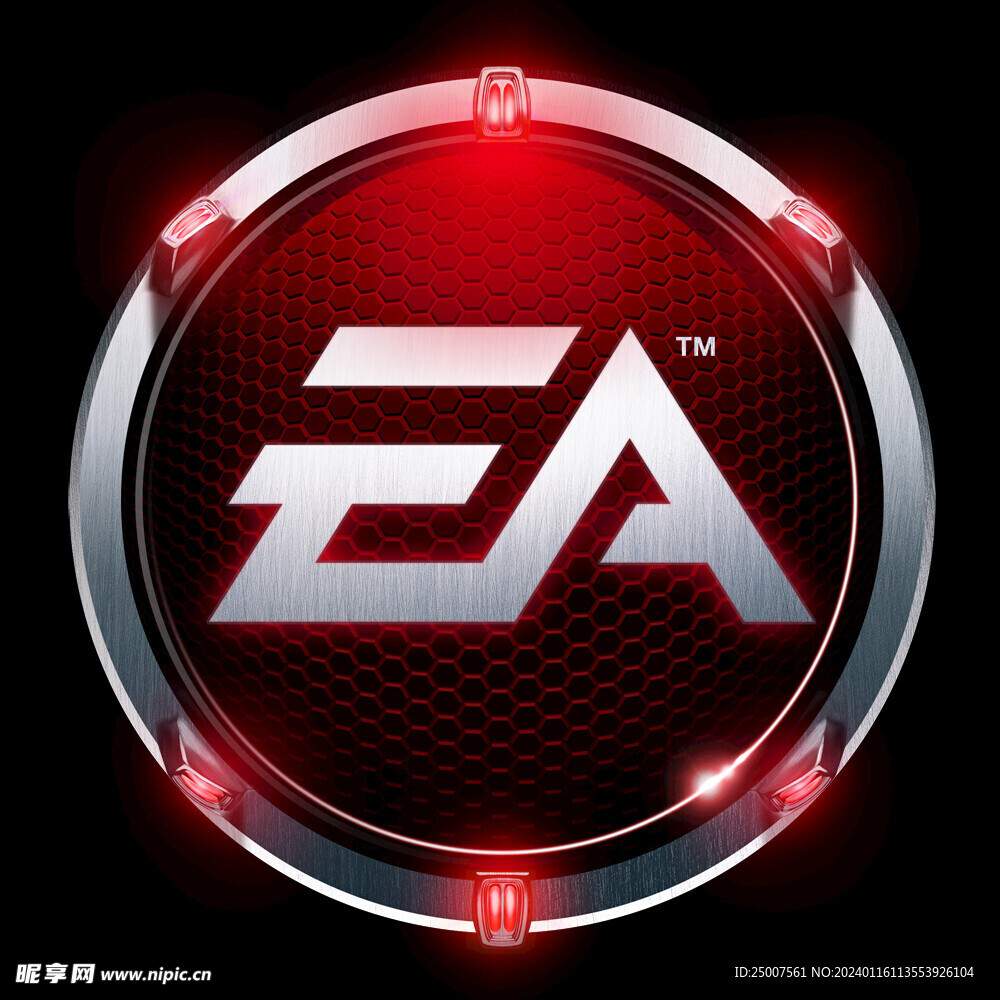EA超炫金属Logo