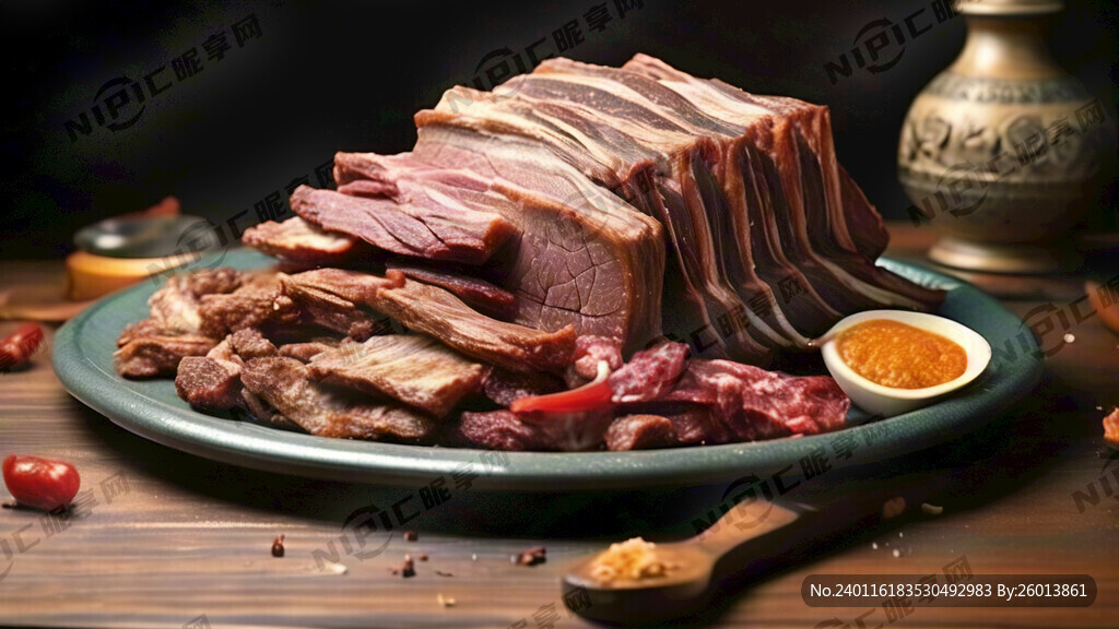 西域风情 风干肉