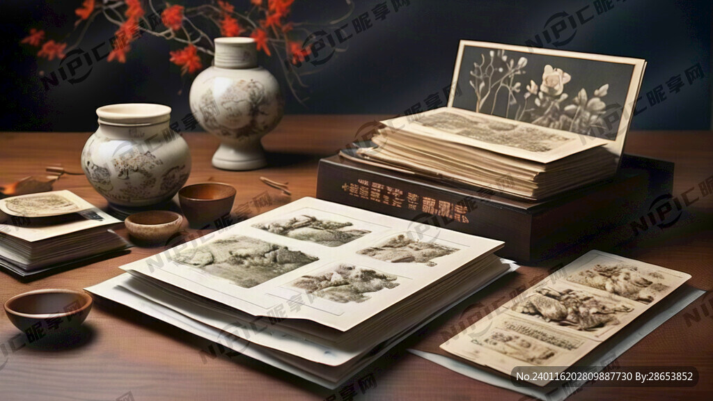 中医药 画册设计 模版