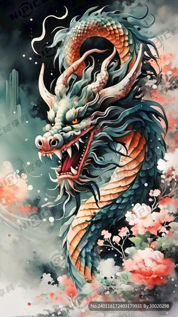龙 国潮 春节
