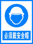 必须戴安全帽