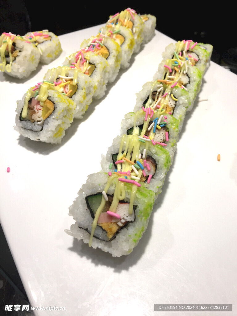 寿司成品照片