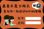 WIFI装饰画挂画
