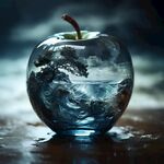 玻璃苹果