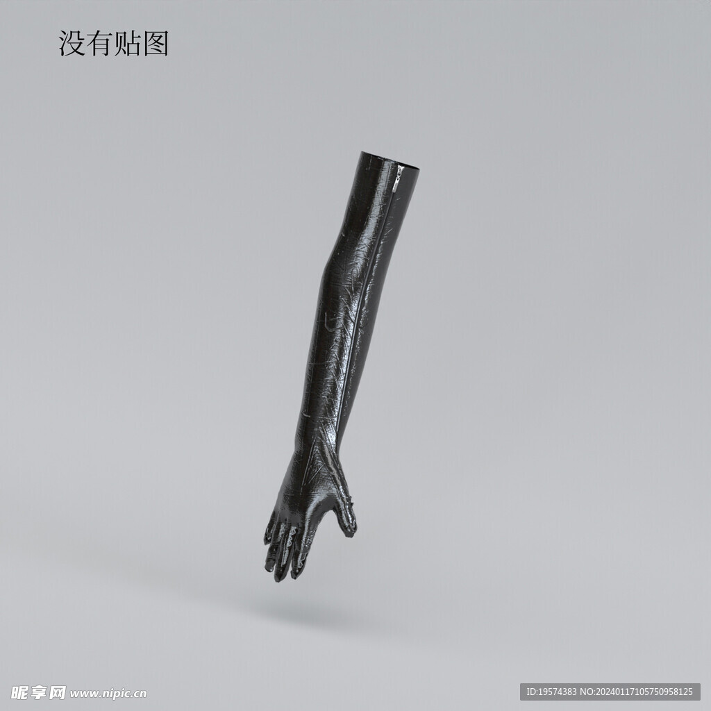  C4D模型 手套 