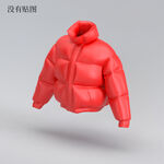 C4D模型 衣服  