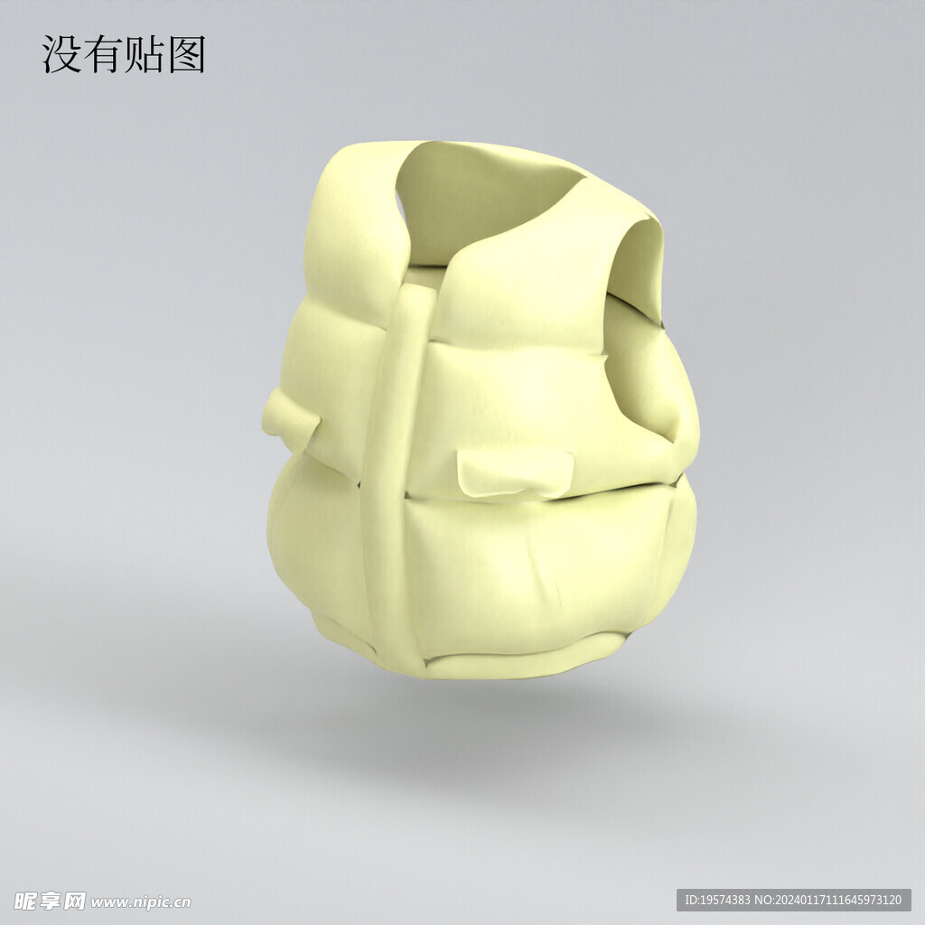 C4D模型 衣服 