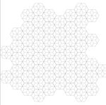 矢量图像六边形网格元素