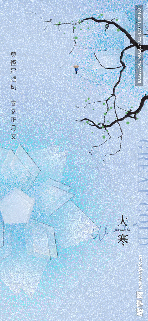 大寒海报 