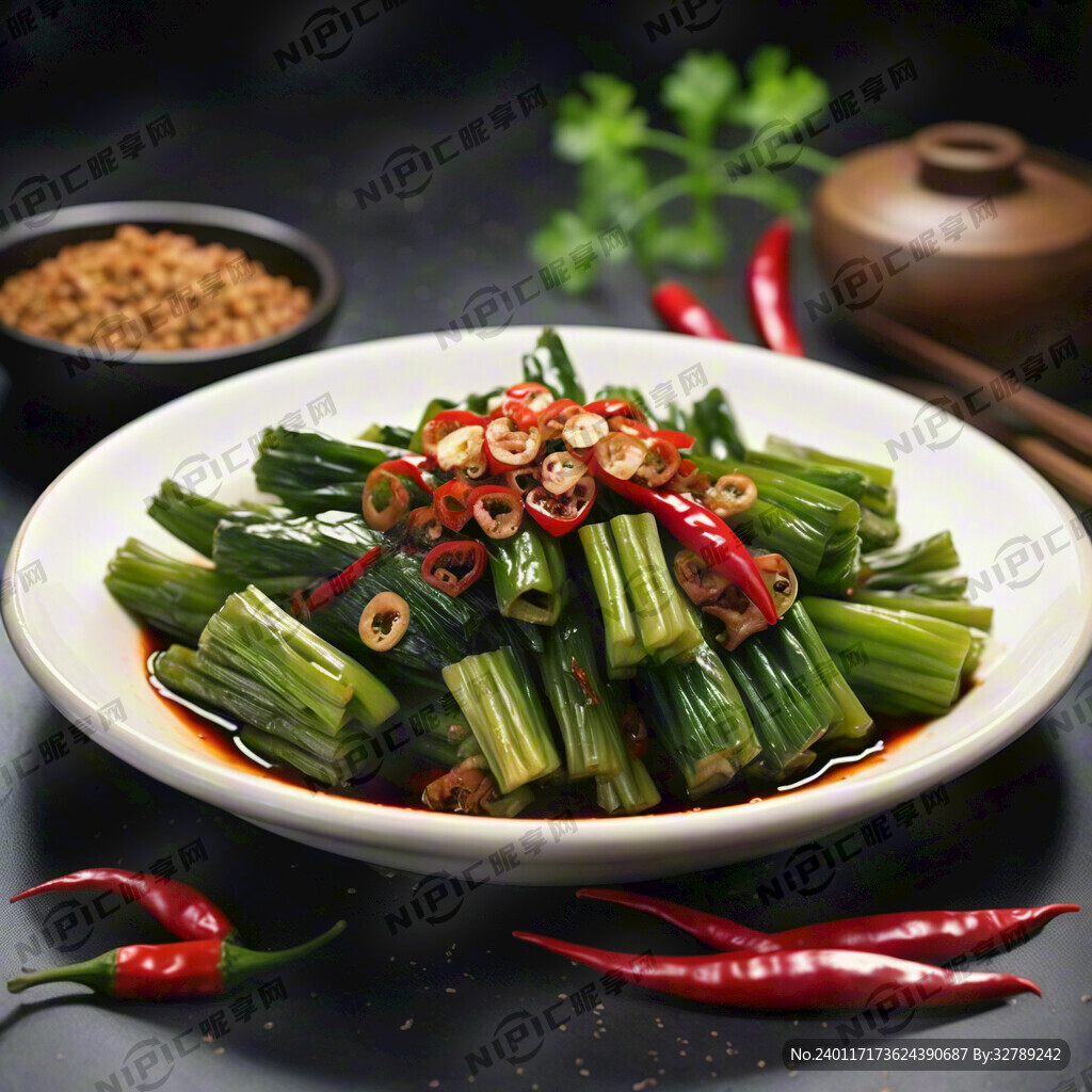 临川菜梗 菜梗 辣椒 咸菜