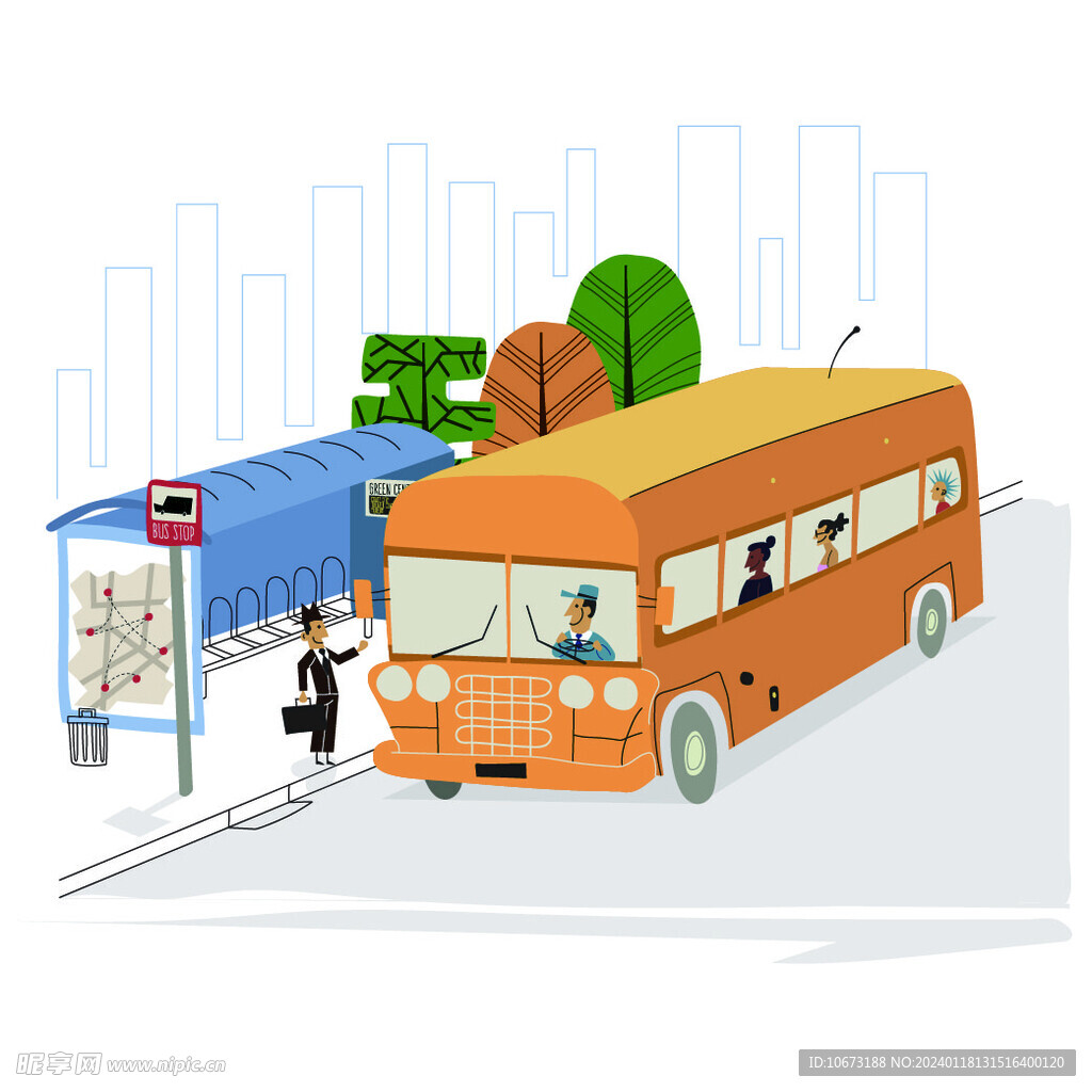 公交车 