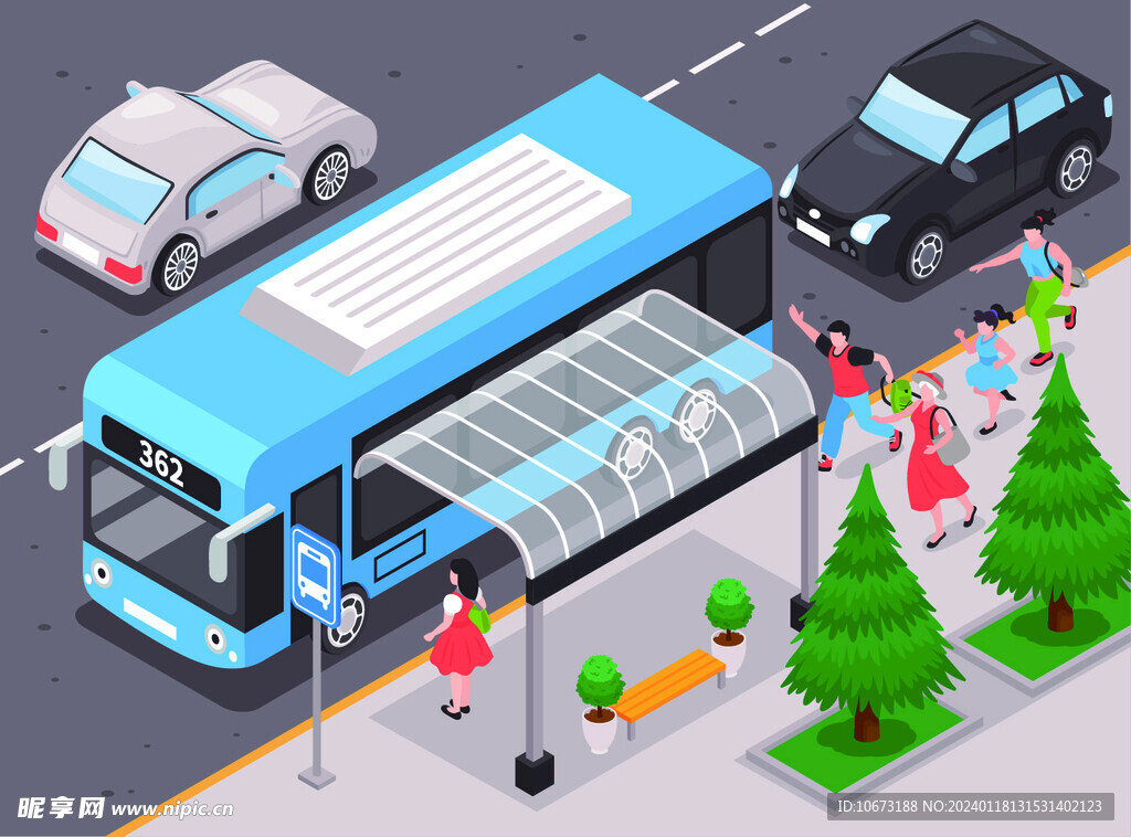 公交车 