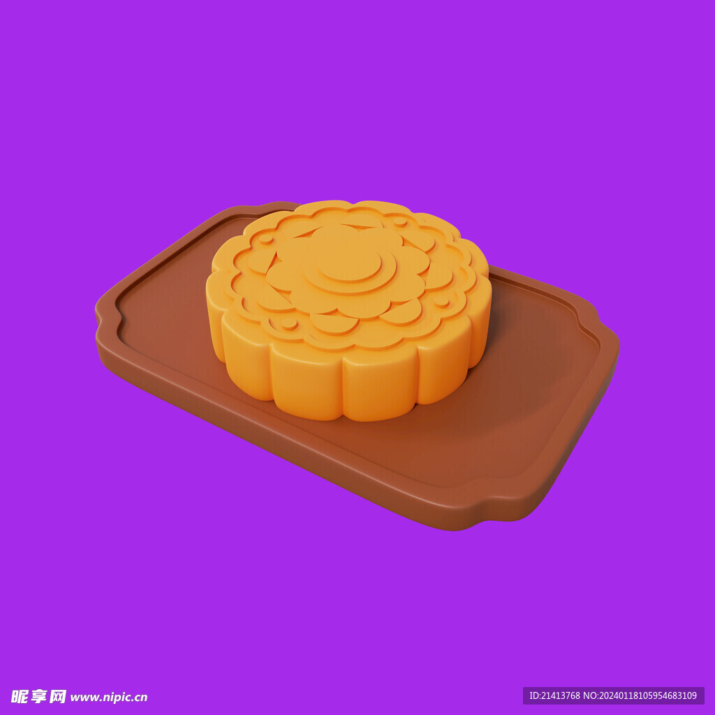 中秋月饼素材 