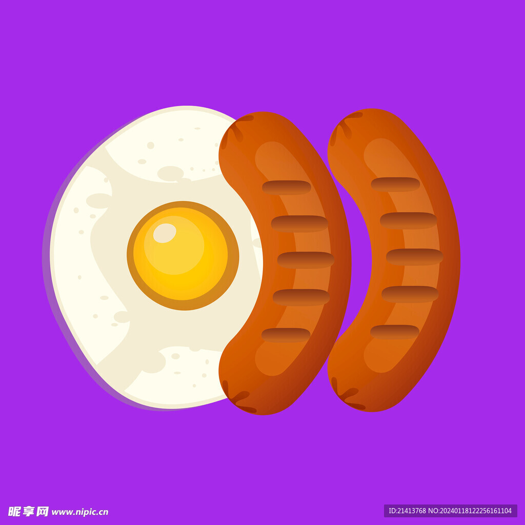 手绘美食佳肴