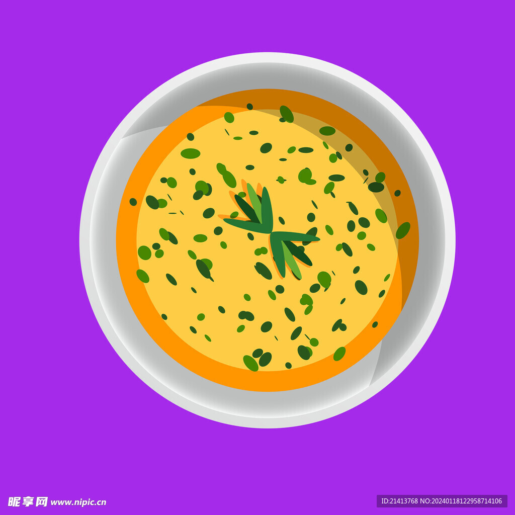 手绘美食佳肴