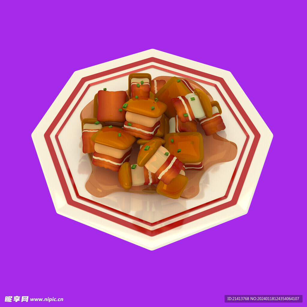 手绘美食佳肴