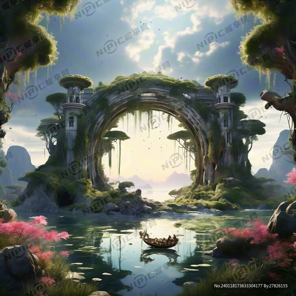 世外桃源梦幻仙景