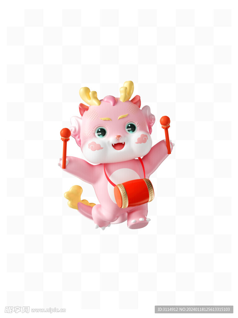 龙年福娃