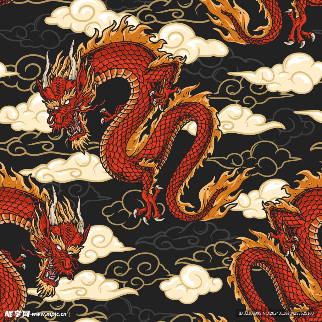中国风   龙  