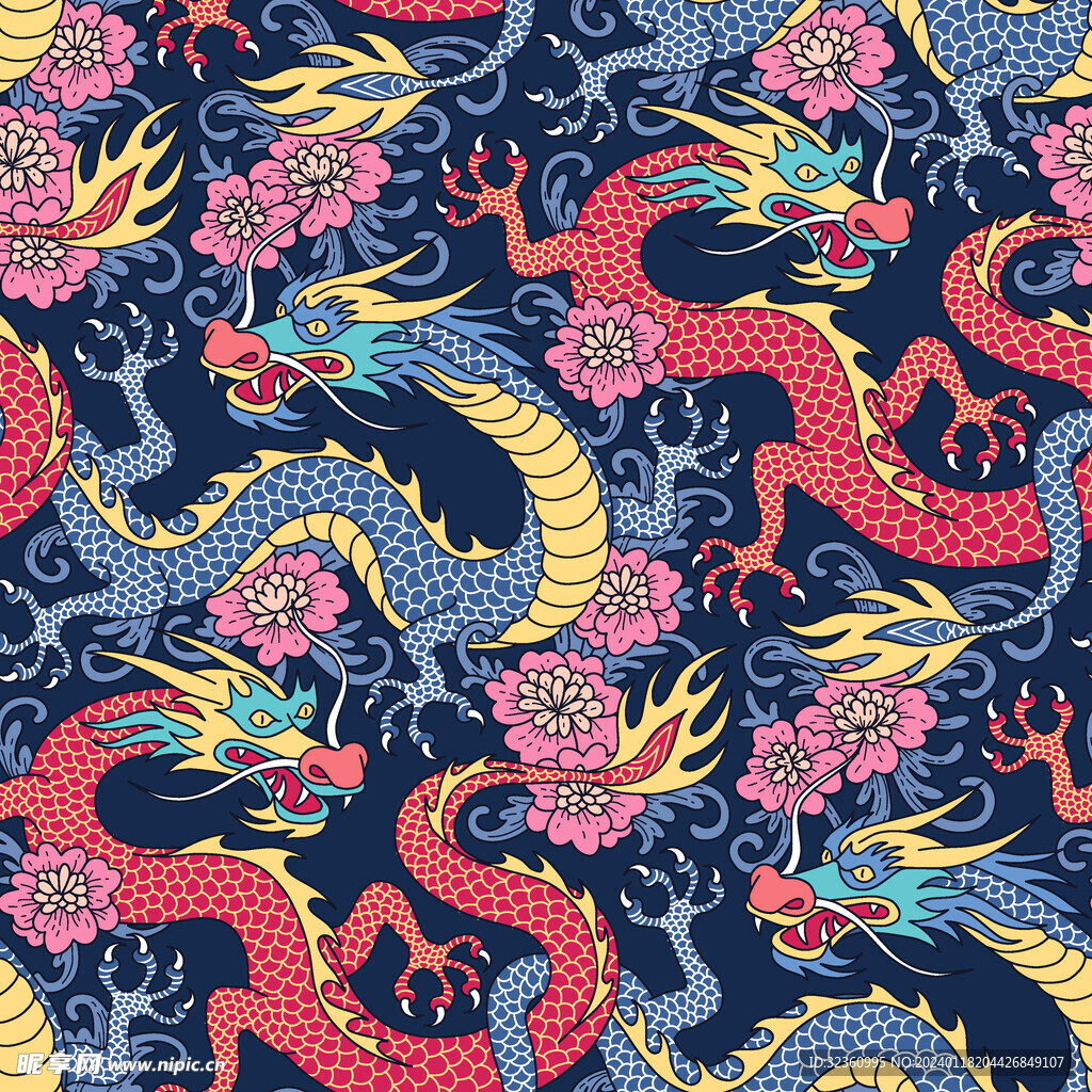 中国风   龙  