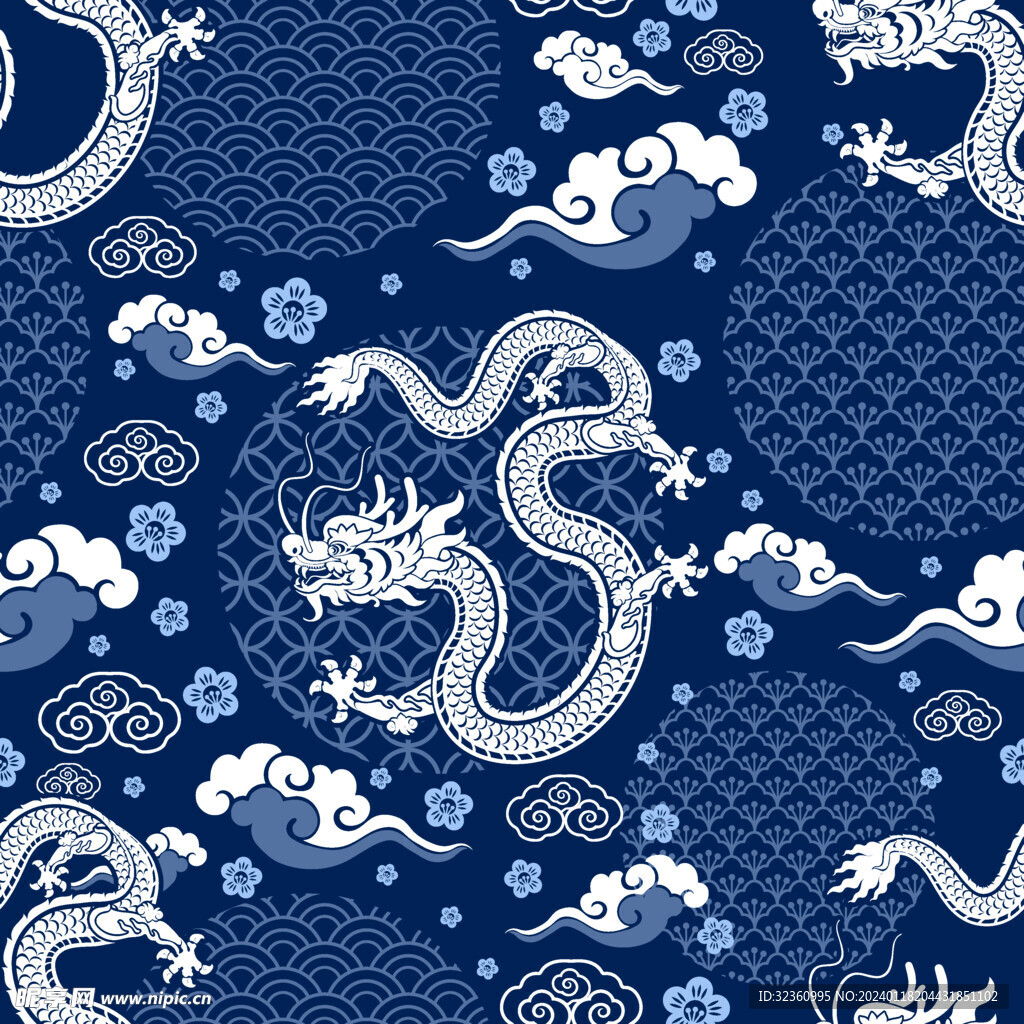 中国风   龙  