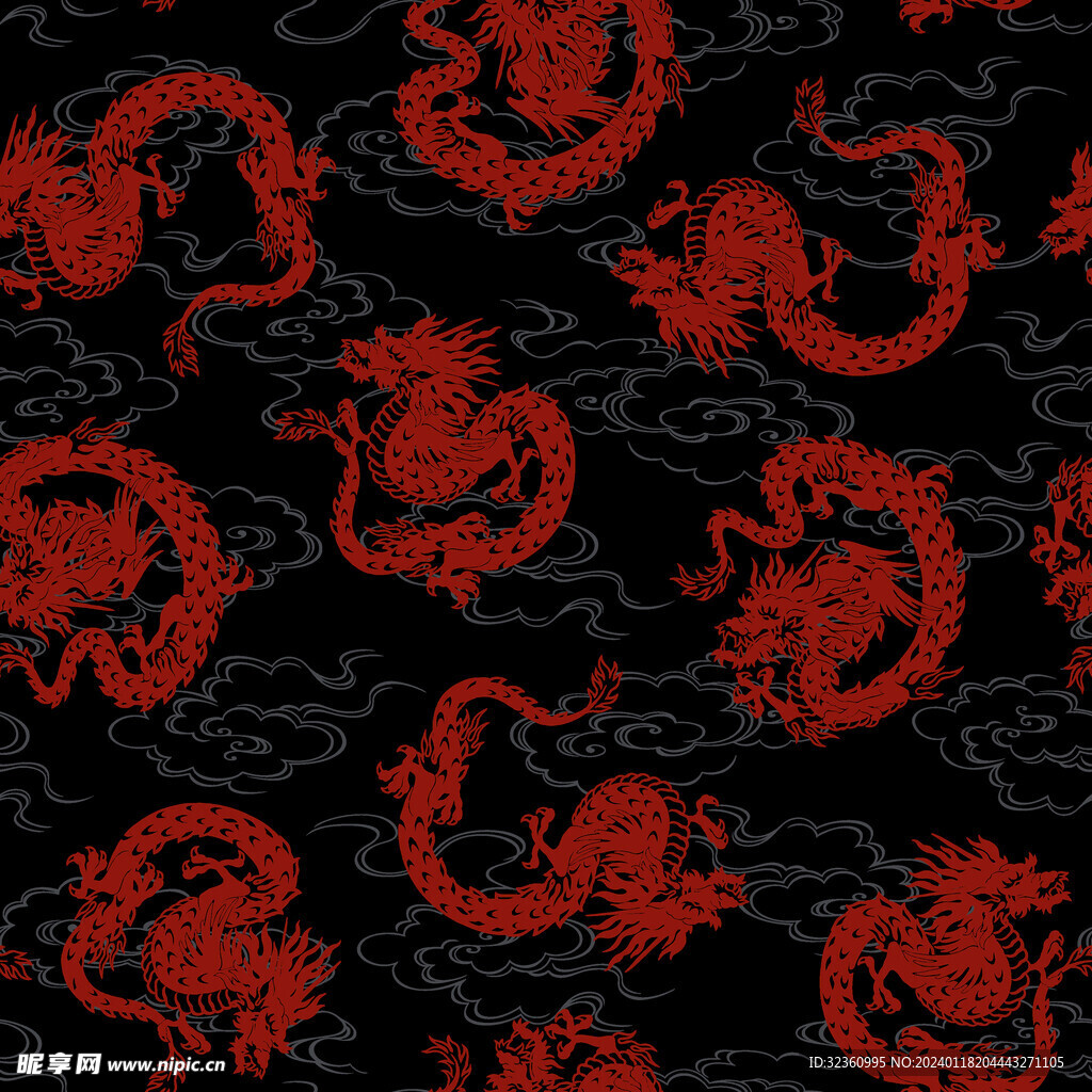 中国风   龙  