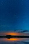 黄昏星空