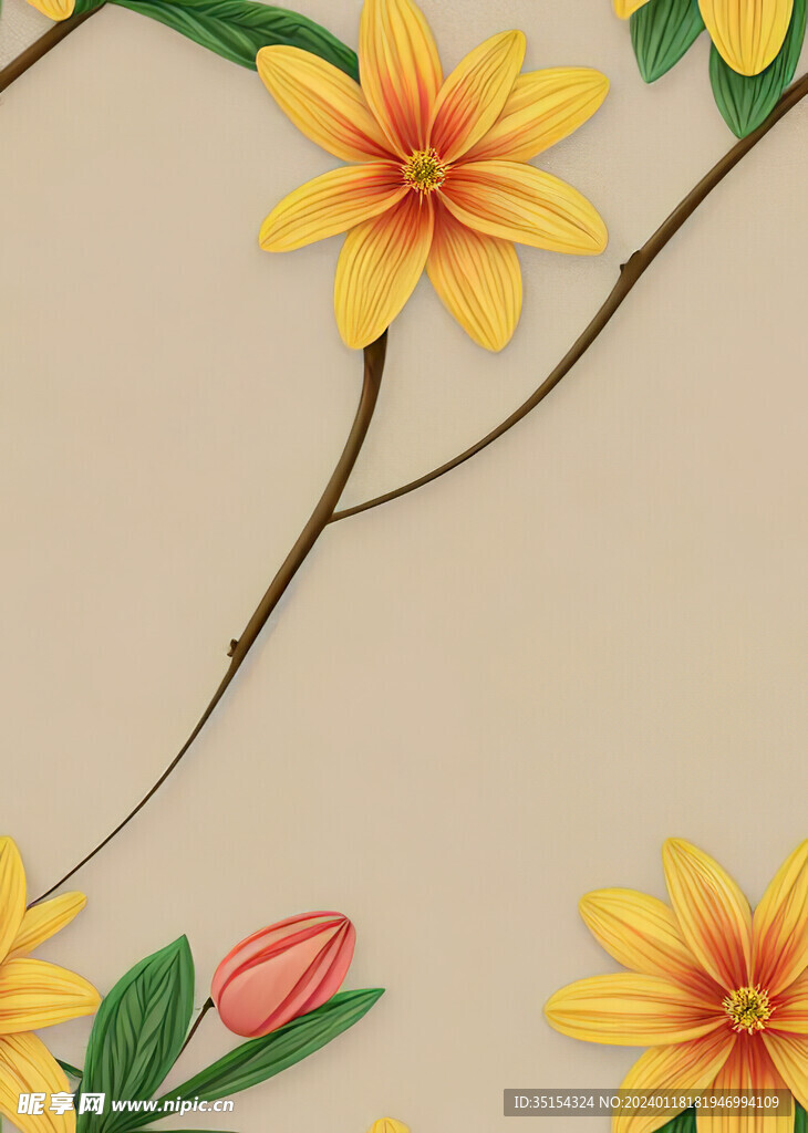 花