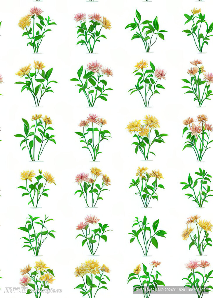 花