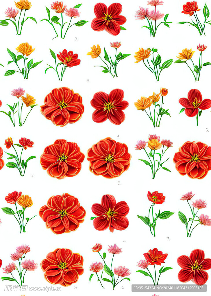 花