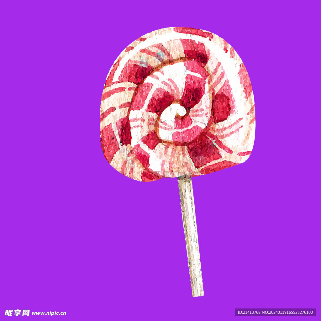 手绘卡通糖果 