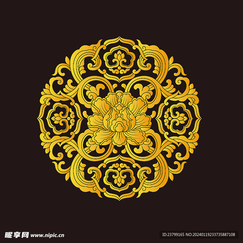 传统图案花纹矢量图
