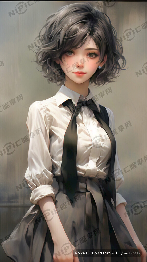 全身图 动漫 手绘 半写实
