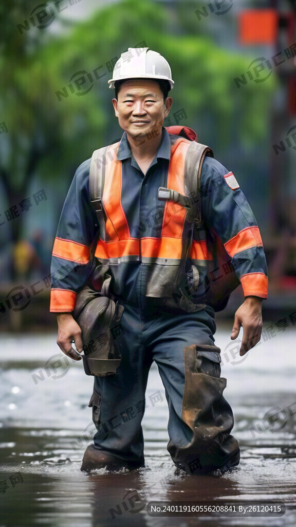 水务工人