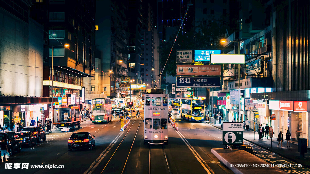 城市夜景图片